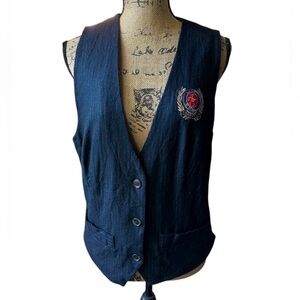 American Eagle Outfitters Wool Blend Pinstripe Vest